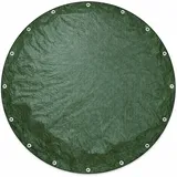 PolyTarp PE Abdeckplane Schutzplane 2m rund grün reißfest wasserdicht 210g/m2