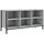 vidaXL Schuhregal 100 x 35 x 50 cm grau / grau Sonoma