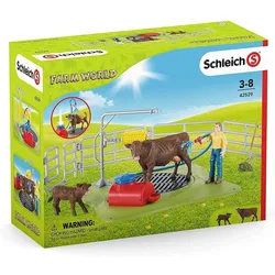 Schleich Farm World Kuh Waschstation