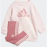 Adidas Essentials Allover Print Kids Leggings-Set Sandy Pink 104