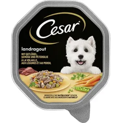 Cesar Landragout mit Geflügel,Gemüse und Petersilie 150G