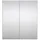 VCM Schiebetürenschrank Catania 180 x 201 x 67 cm Weiß