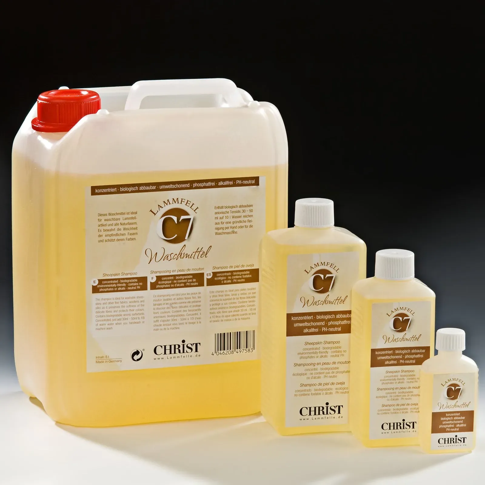 Christ C 7 Lammfell-Waschmittel-Konzentrat, 5l