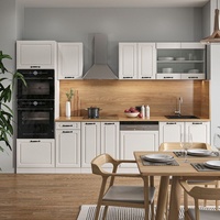 Vicco Küchenzeile Küchenblock Einbauküche R-Line 300 cm Landhaus Weiß