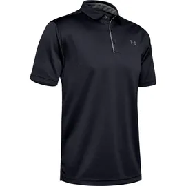 Under Armour Tech Poloshirt Herren 001 black/graphite/graphite L