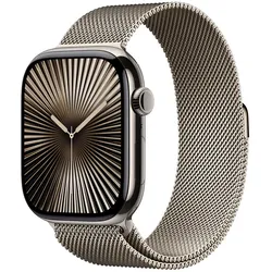 Apple Watch S10 Natur Titanium Milanese Loop Natur - M/L GPS + Cellular 46mm MWYC3QF/A 2024