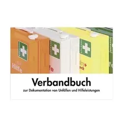 Verbandbuch, DIN A5 - grün - DIN A5