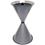 SZ METALL 29713 Standaschenbecher silbermetallic, 1 St.