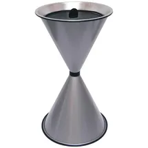 SZ METALL 29713 Standaschenbecher silbermetallic, 1 St.