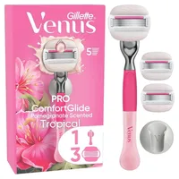 Gillette Venus Pro ComfortGlide Tropical mit Granatapfel Duft (und