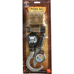 6-teiliges Piraten Zubehör Set - OS