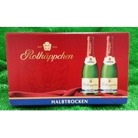(7,29€/l) 24 Flaschen Rotkäppchen Sekt 0,02l HALBTROCKEN ,Piccolo Flaschen
