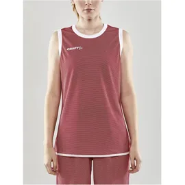 Craft Progress Reversible Basketballtrikot Damen 430900 - bright red/white XS
