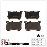 ZIMMERMANN Bremsbelagsatz, Scheibenbremse