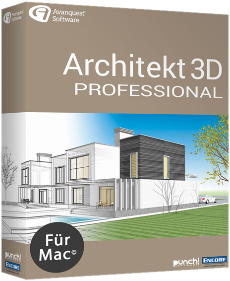 Avanquest Architekt 3D 20 Professional | für MAC | Sofortdownload
