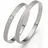 FIRETTI Trauring Schmuck Geschenk Gold 375 Hochzeit Ehering "LIEBE", Made in Germany, wahlweise mit oder ohne Brillant goldfarben|silberfarben 58