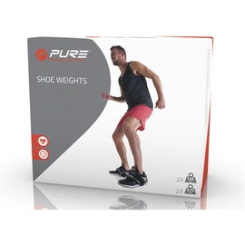 Pure2Improve Schuh-Gewichtsmanschetten schwarz/grau
