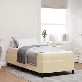 vidaXL Boxspringbett 90 x 200 cm Creme
