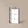 livinity® Schuhkipper 80 x 128,3 x 24,2 cm mit 3 Schubladen / grau/weiß