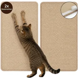 Costway Kratzmatte 80 x 50 cm beige