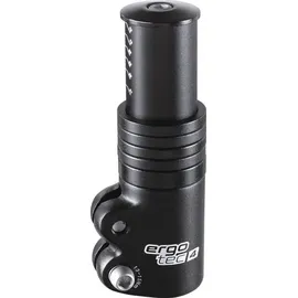 Ergotec Vorbau A-Head Adapter Alu 1 1/8" Schwarz