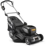 Elektro-Rasenmäher Combi50 v ae - Komplettset, Leistungsstarker Motor 2,2 kW, Zwei 48V 7,5 Ah Batterien (inklusive), Abdeckung bis zu 900 m2 in 45
