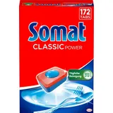 Somat Classic Power Spülmaschinen Tabs (172 Tabs), Geschirrspül Tabs mit Fettlösekraft für kraftvolle Reinigung, Spültabs für strahlend sauberes Geschirr sogar bei niedrigen Temperaturen