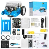 Makeblock mBot Programmierbarer Roboter-Bausatz für Kinder, Mint-Robotik-Auto mit App-Fernbedienung, Programmieren Lernen mit Scratch/Arduino, Spielzeug-Geschenk ab 6 Jahren