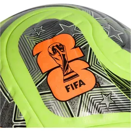 adidas FIFA Fußball-Weltmeisterschaft 26 Trionda Club Ball Lucid Lemon / Black / Silver Met Gr. 5