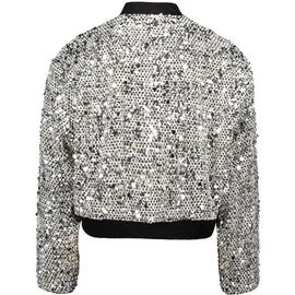 Betty & Co Blouson mit Pailletten in Black/Silver | Gr.: 34