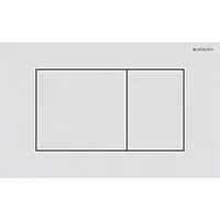 Geberit Sigma40 Betätigungsplatte 115629JT1 Square, weiß matt / easy-to-clean-beschichtet,