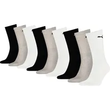 Puma Sportsocken Regular Crew Socken 9-Pack Mehrfarbig 39-42
