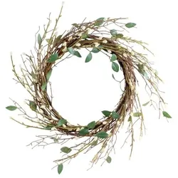 Chic Antique Fleur Kranz Weidenkätzchen, D42 cm, natur