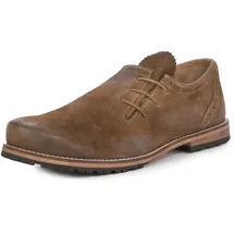 Stockerpoint Herren Granada Haferlschuh, Hellbraun gespeckt, 43