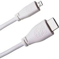 Raspberry Pi 4 Official Micro HDMI 2.0 Adapter Cable,