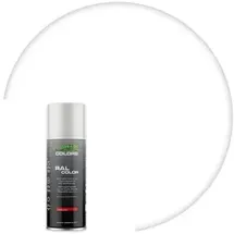 Colors Sprühlack Weiß matt 0,4 l