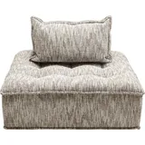 Kare DESIGN Sofa 1-Sitzer Portofino 70519 Stoff Grau