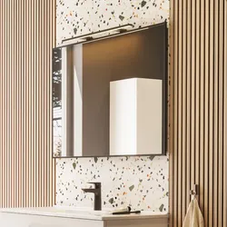 Dansani Mido+ Spiegel Select | Schwarzer Rahmen