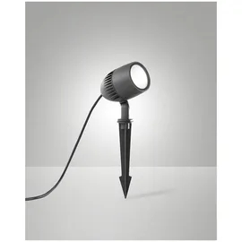 Fabas Luce LED Erdspieß 8 W 3000 K IP65 640 lm dunkelgrau