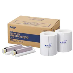 DNP Mediakit für QW410 10 x 15cm 300 Standard Fotos