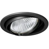 LTS Licht & Leuchten Einbaustrahler 42W 3er Pack schwarz