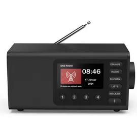Hama Digitalradio DR1001BT FM/DAB/DAB+/Bluetooth RX Schwarz