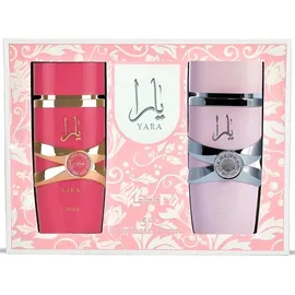 Lattafa Yara 5th Anniversary Edition Yara Eau de Parfum 100 ml + Yara Candy Eau de Parfum 100 ml Geschenkset
