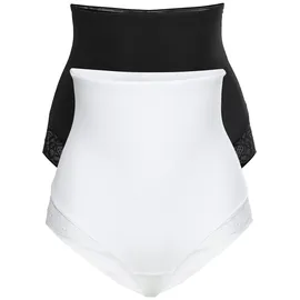 bonprix Shapingpants 2 St. Schwarz 48