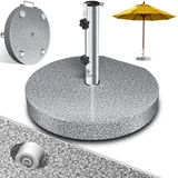 Kesser Schirmständer Granit 30 kg Grau
