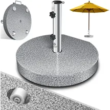 Kesser Schirmständer Granit 30 kg Grau