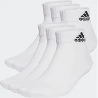 Adidas Thin and Light Sportswear Ankle Socken 6 Paar White / Black 37-39