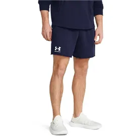 Under Armour Rival Terry Freizeitshorts Herren 410 midnight navy/onyx white M