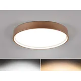 Trio LED-Deckenleuchte Doha 1-flammig Coffee Ø 45 cm