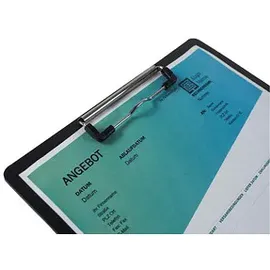 FolderSys Klemmbrett A4 Schwarz